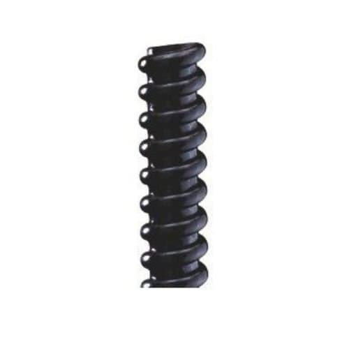 Tub flexibil GEWISS, negru, D 25 mm, pentru protecția cablurilor