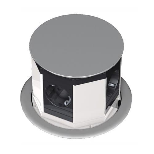 904.008 Pop-up Aluminiu 4 module (cablu 0.5m)
