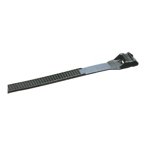 Fasete plastic outdoor GEWISS 9x175 mm, negre, set 100 bucăți