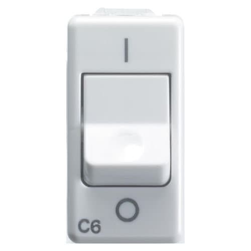 DJC GW20431 Disjunctor 1P miniatural 6A C 3KA 1M SY/WH