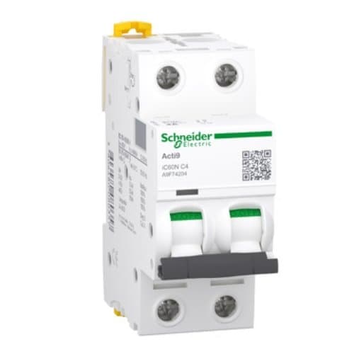 DJC A9F74204 Disjunctor bipolar 4A C 6KA 2M