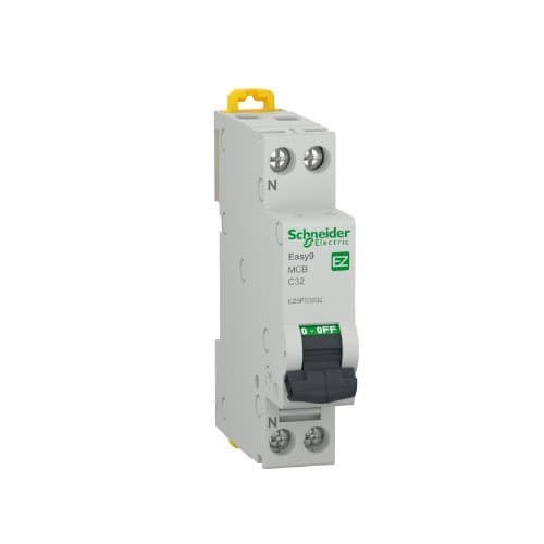 DJC EZ9P32632 Disjunctor 1P+N 32A curbă C 4.5KA 1M