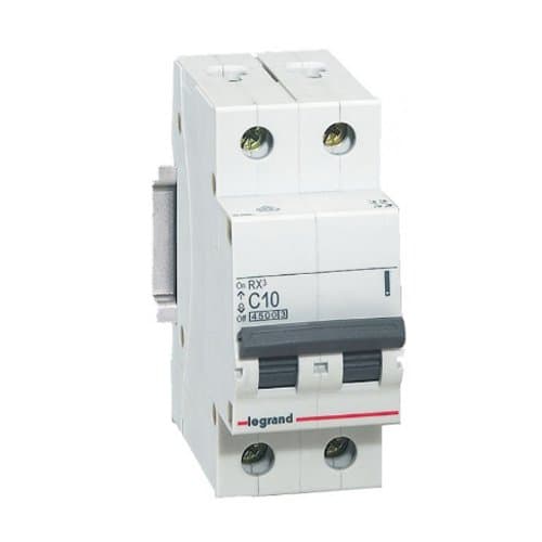 DJC 419695 RX3 Disjunctor bipolar 10A C 4.5KA 2M
