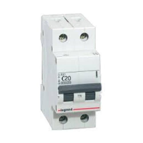 DJC 419698 RX3 Disjunctor bipolar 20A C 4.5KA 2M