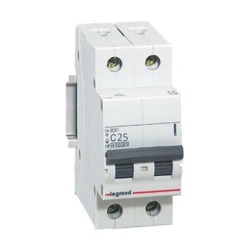 DJC 419699 RX3 Disjunctor bipolar 25A C 4.5KA 2M
