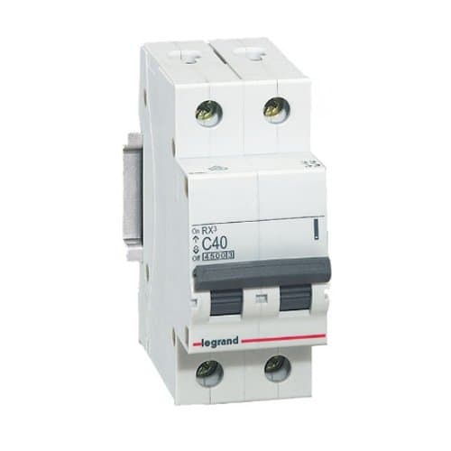 DJC 419701 RX3 Disjunctor bipolar 40A C 4.5KA 2M