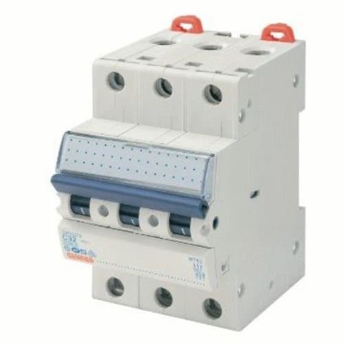 DJC GW92073 Disjunctor tripolar 62A C 6KA 3M