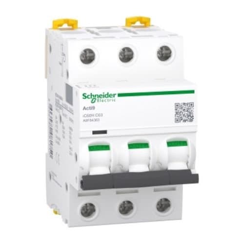 DJC A9F84363 Disjunctor tripolar 63A C 30KA 3M