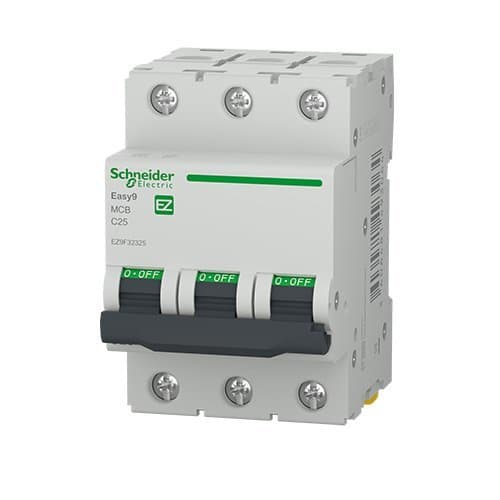 DJC EZ9F32325 Disjunctor tripolar 25A C 4.5KA 3M