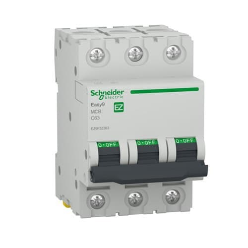 DJC EZ9F32363 Disjunctor tripolar 63A C 4.5KA 3M