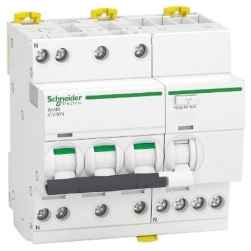 DJC A9DE3720 Disjunctor diferențial RCBO 3P+N 20A C 6KA 30m