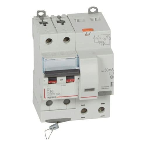 DJC 411158 Disjunctor diferențial RCBO 2P 16A C 6KA AC 30mA