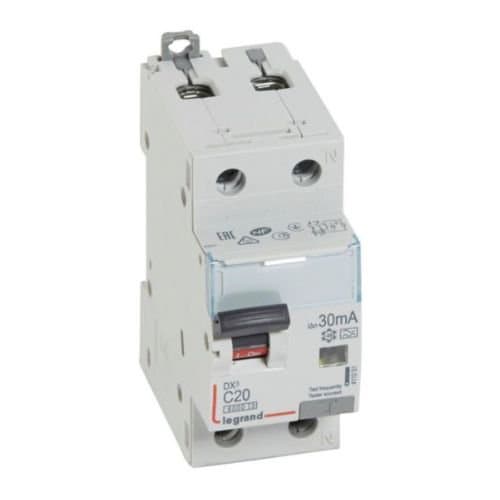 DJC 411051 Disjunctor diferențial RCBO 1P+N 20A C 10KA 30mA