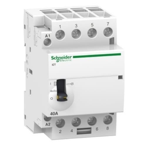 A9C21844 Contactor 40A 4Nd 230/240V manual 50Hz