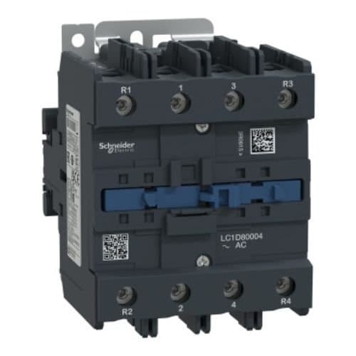 LC1D80004P7 Contactor 80A 4P 230V 50/60Hz