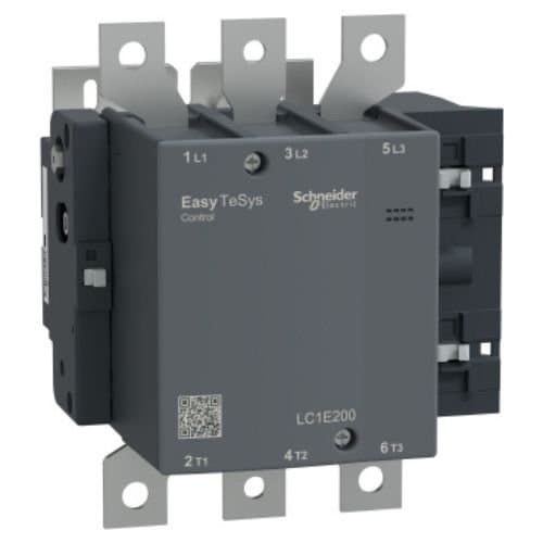 LC1E200M5 Contactor TVS 200A 3P 1NO 110kW 220V