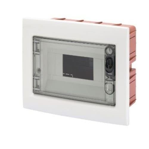 GW40604 Tablou îngropat 8 module IP40 laterală WH