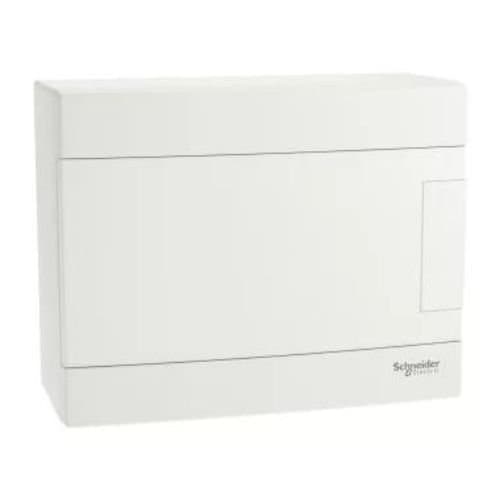 Tablou aplicat Schneider Electric Easy9EU, 8 module, cu ușă albă