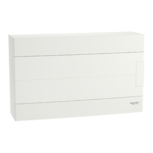 Tablou aplicat Schneider Electric Easy9EU, 18 module, ușă albă