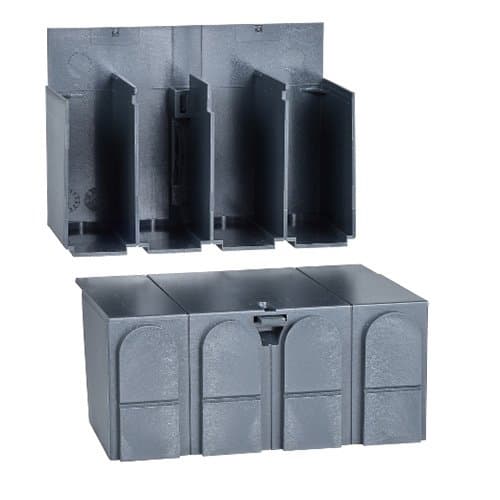 Set 2 capace borne 3-4P Schneider Electric pentru tablouri electrice