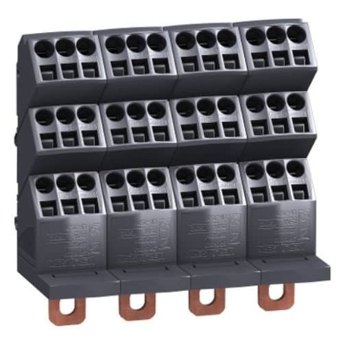 Bloc de distribuție Schneider Electric, 4P, 250A, 36 găuri