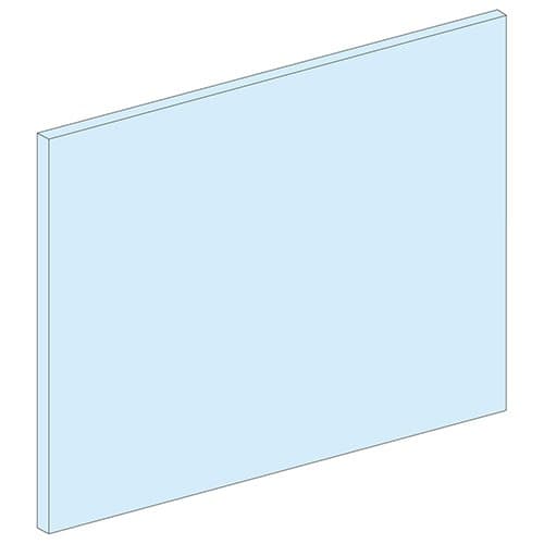 Placă obturare Schneider Electric, 1000x46 mm, alb