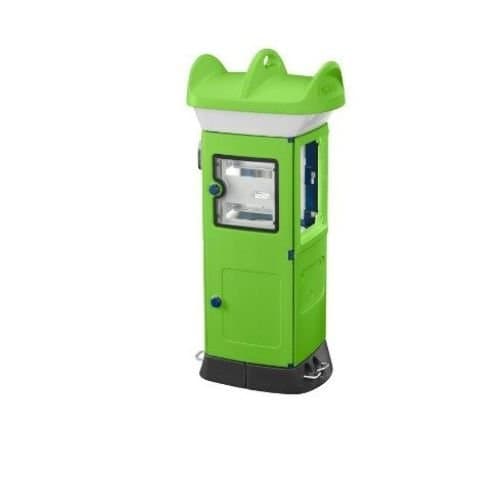 Bloc terminal GEWISS verde, 18 module, pentru tablouri electrice