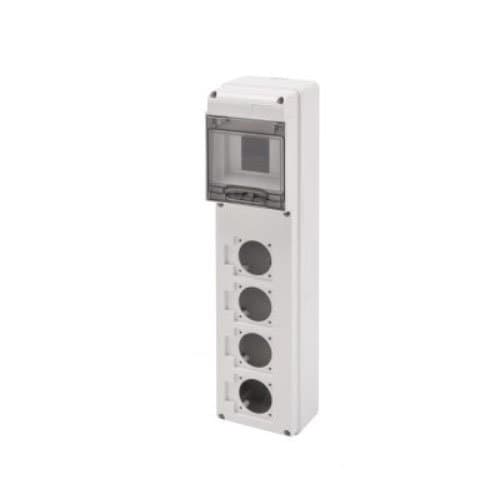 Tablou etanș GEWISS Q-DIN 5M, 16A, IP65