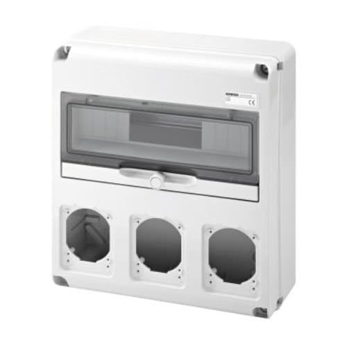 Tablou etanș GEWISS Q-DIN 14M, IP65, pentru aplicații industriale