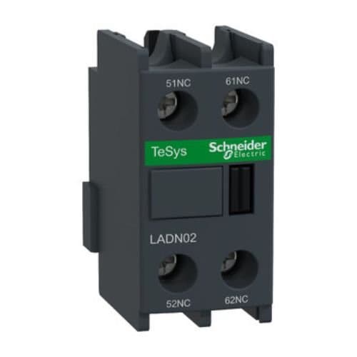 Bloc de contacte auxiliare 2NC frontal Schneider Electric, pentru montaj rapid