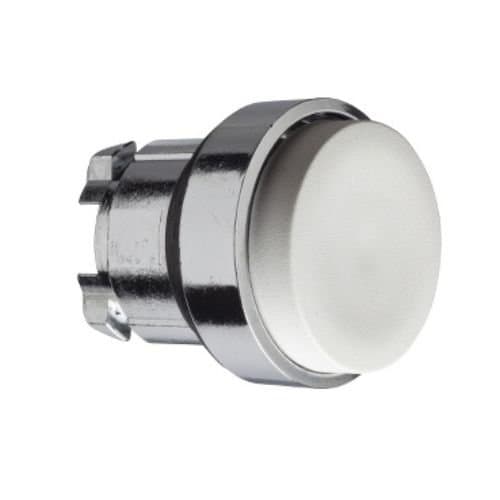 Cap buton cu revenire Schneider Electric, 22 mm, alb