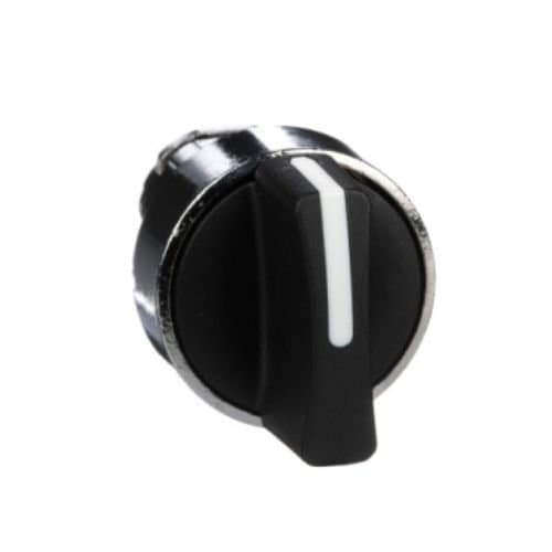 ZB4BD5 Cap selector cu revenire în 3 poziții D22 Negru