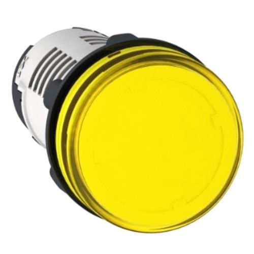 Lumina de control LED SCHNEIDER ELECTRIC, 220V, galben