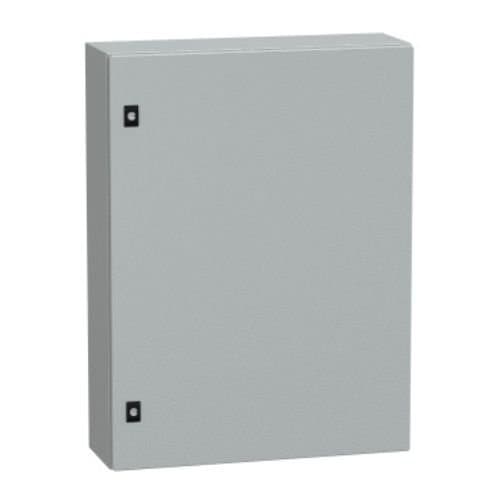 Ușă simplă plină Schneider Electric, 800x600x200 mm, pentru dulapuri electrice