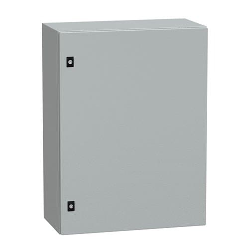 Ușă simplă plină cu placă de montaj Schneider Electric, 800x600x300 mm