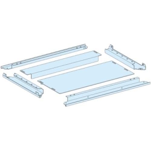 Placă cu două părți Schneider Electric pentru dulapuri Prisma, L650 A400, IP30