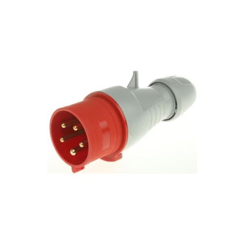 555239 Fișă industrială 3P+N+E 32A 415V Roșu IP44