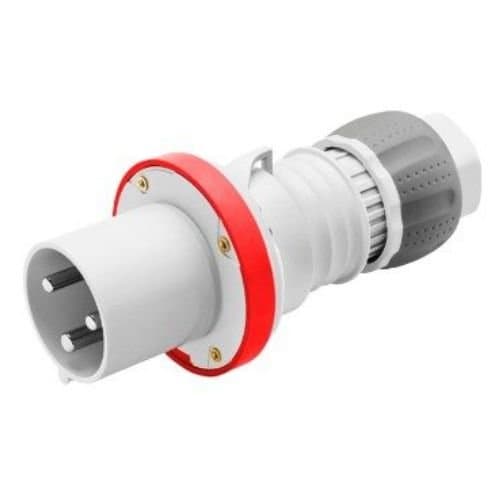 GW61021H Fișă ind 3P+N+T 63A 400V 6h Roșu IP44/IP54