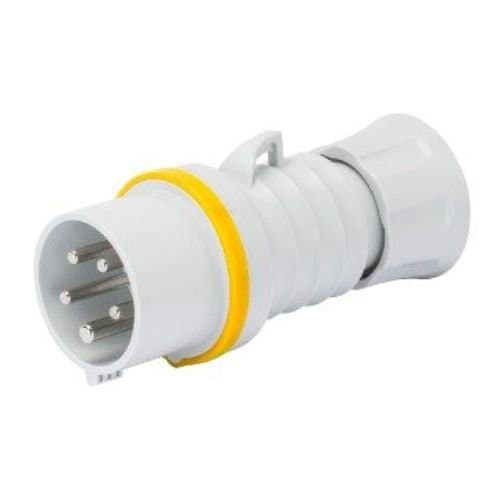 GW60001H Fișă ind 2P+T 16A 100-130V 4h Galben IP44/IP54