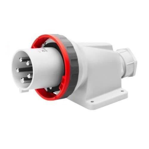 GW61453 Fișă ind fixă 90G 3P+N+E 63A 400V 6h Roșu