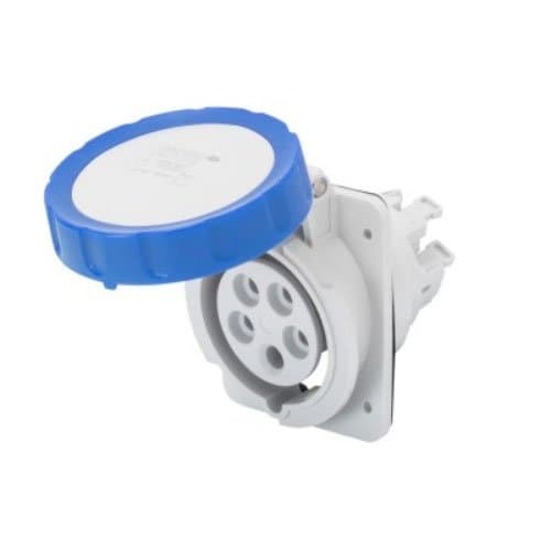 GW62227FH Priză ind fixă 10G 16A 2P+T 230V 6h Albastru