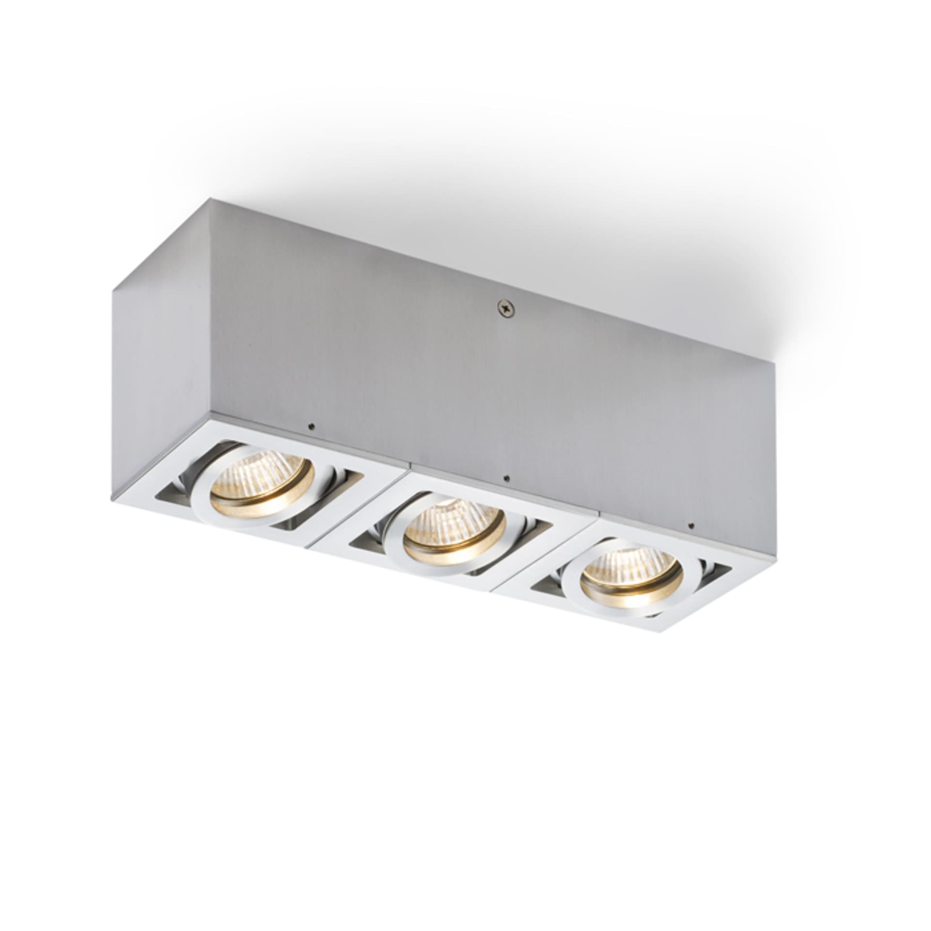 Corp de iluminat de tavan Rendl Berit III, aluminiu, 230V, GU10, 3x50W
