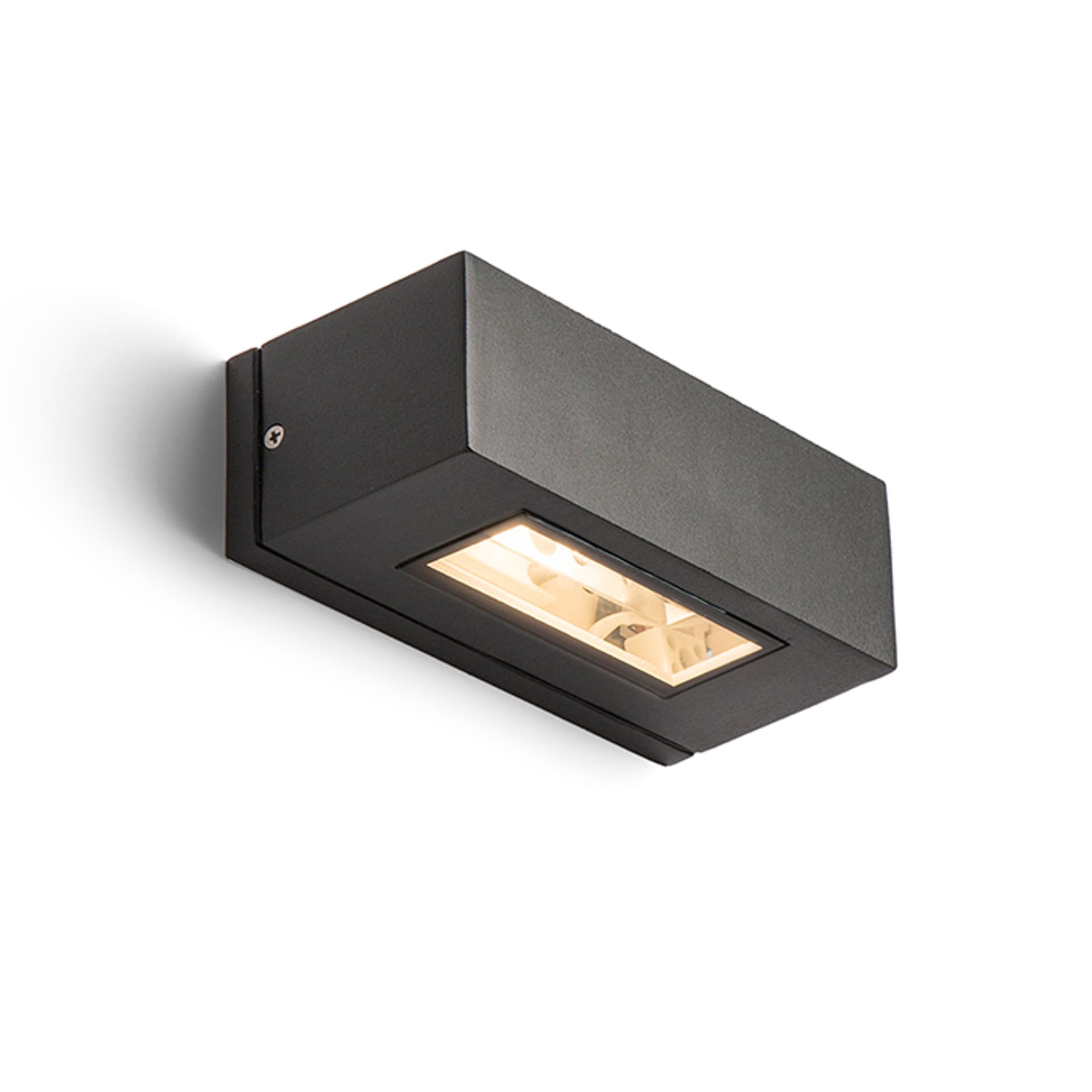 Aplică de perete Rendl WOOP, antracit, 230V, R7s 78 mm, 12W, IP54