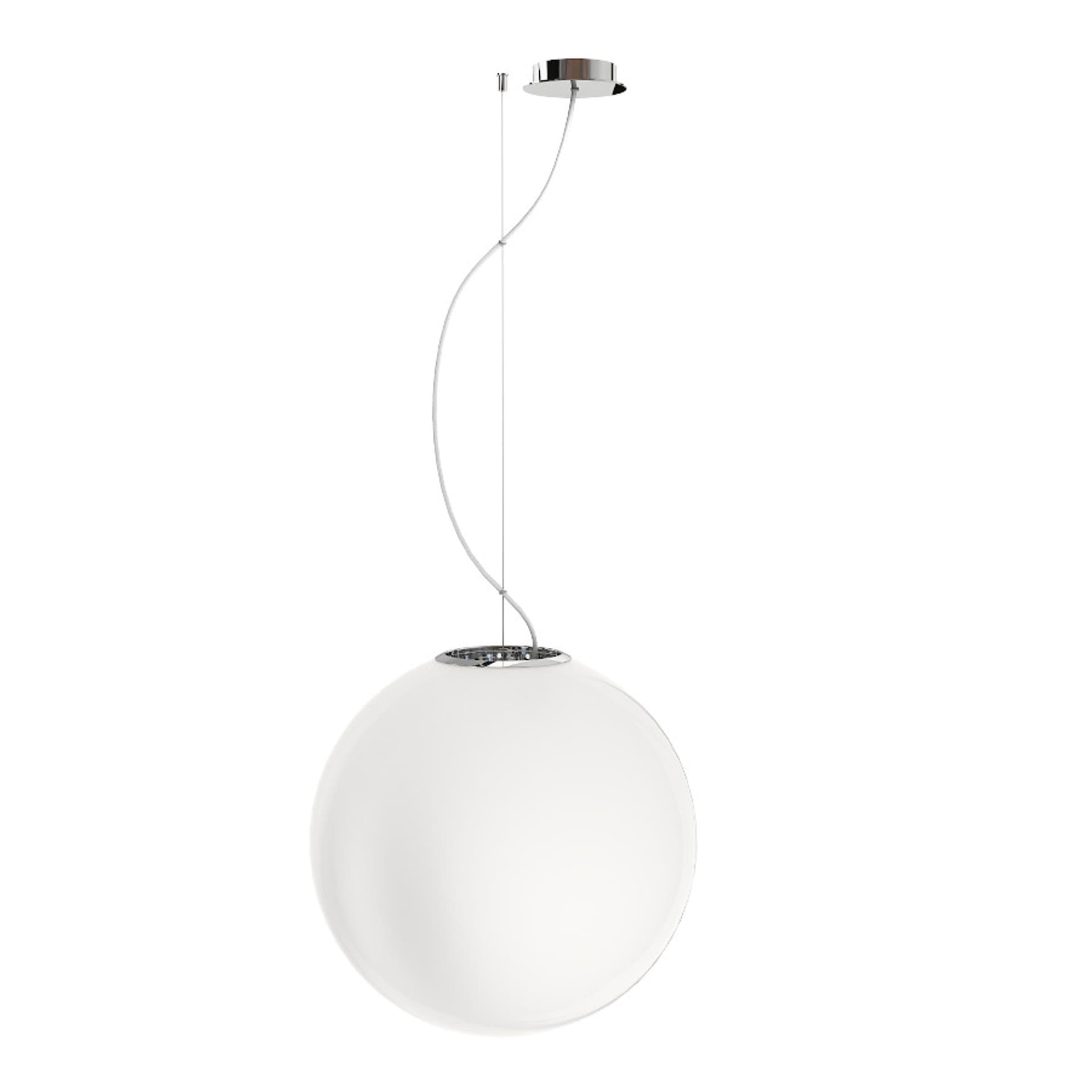 Rendl Lunea 40 suspendat, triplex, sticlă opal, 230V, LED, E27, 15W