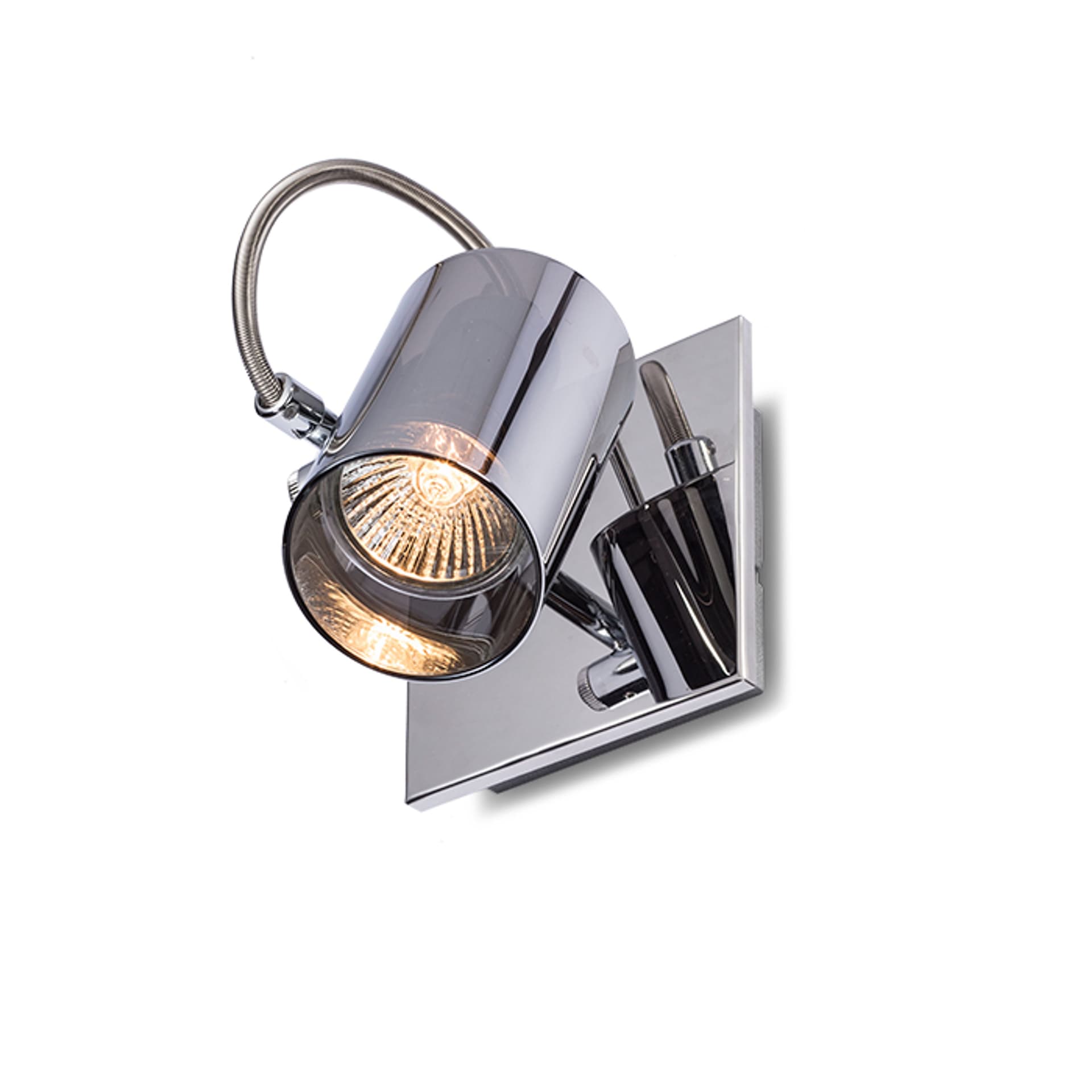Aplica de perete Rendl, crom și sticlă, 50W, decorativă