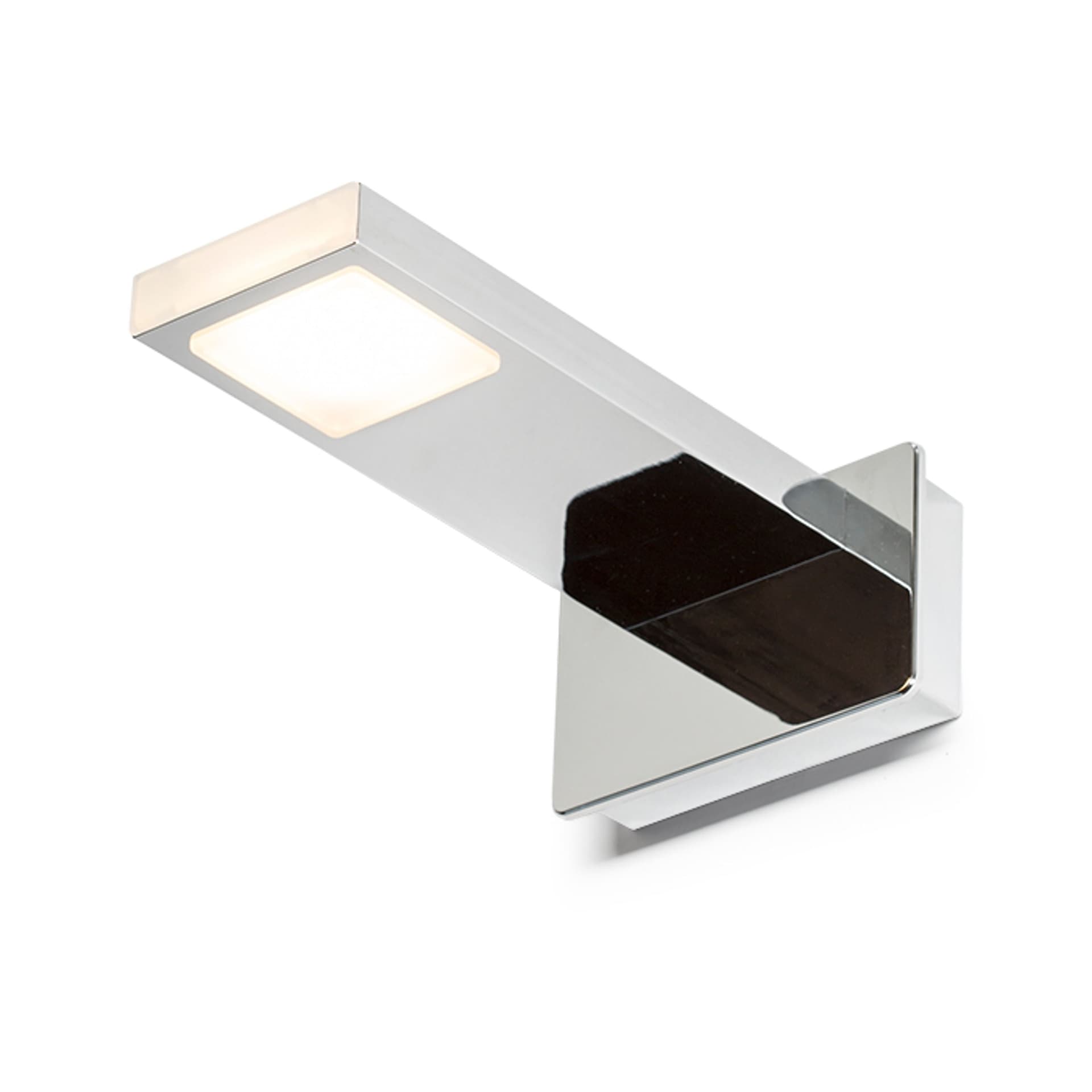 Aplica de perete Rendl, cromată, LED 3000K, 5,7W