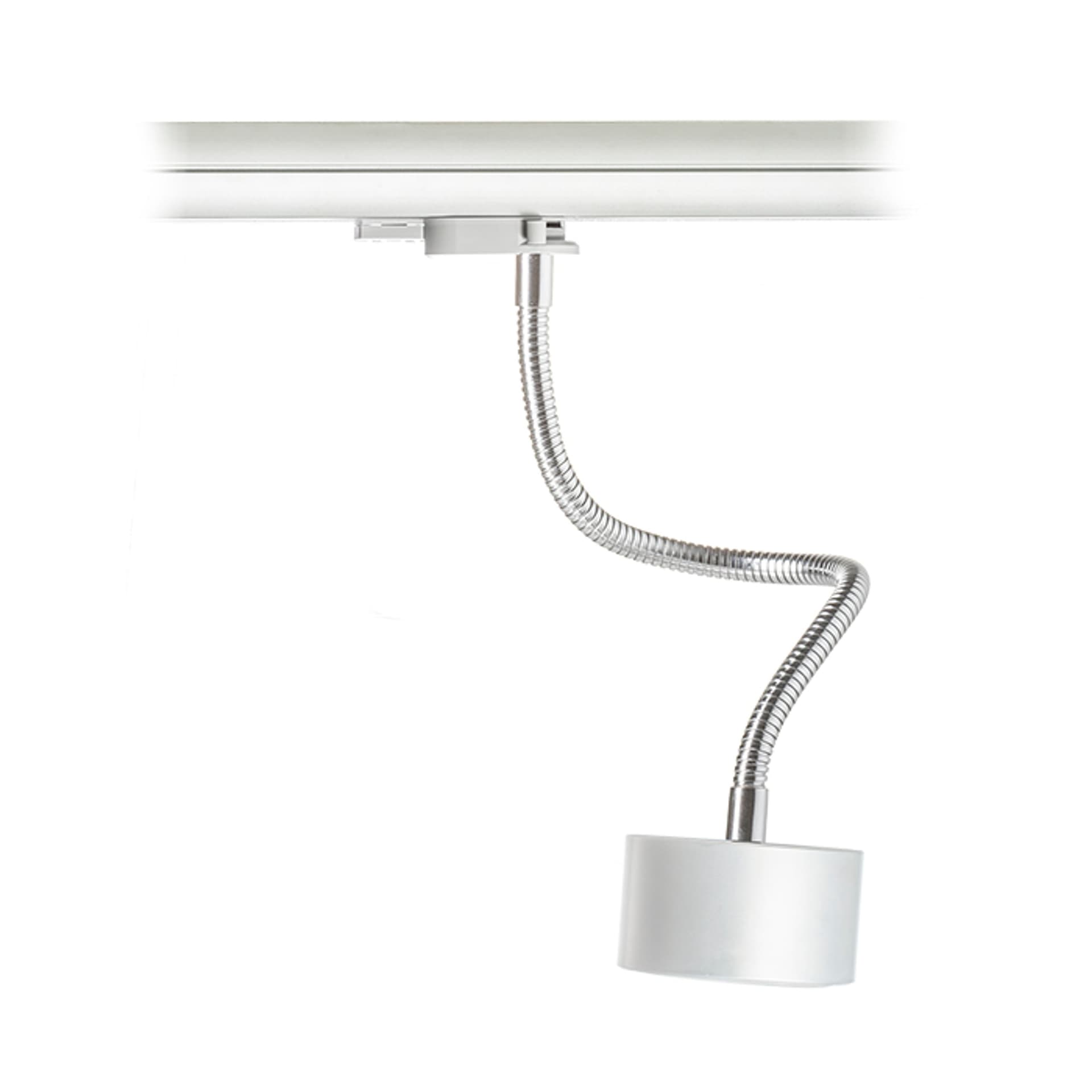 Spot pe șină Rendl PIXIE, gri crom, LED 7W