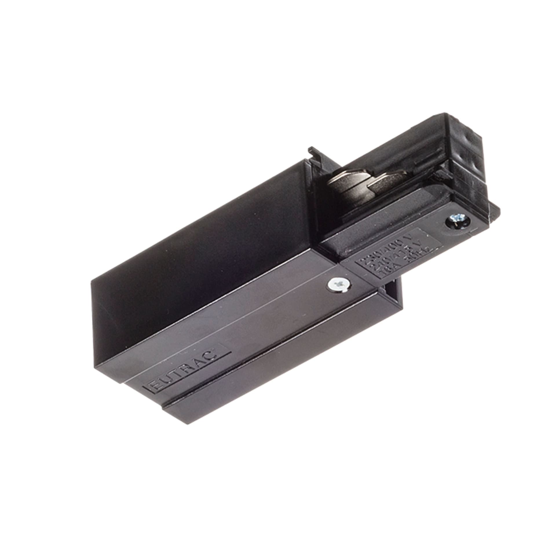 Alimentare stânga Rendl EUTRAC, negru, 230V