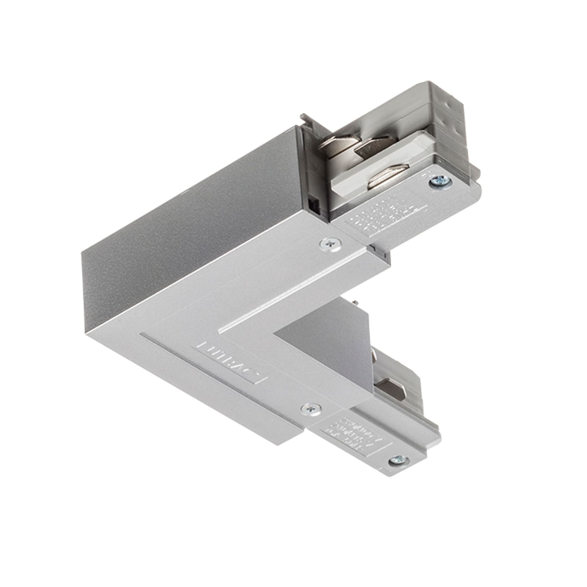 Conector exterior Rendl EUTRAC L gri argintiu 230V