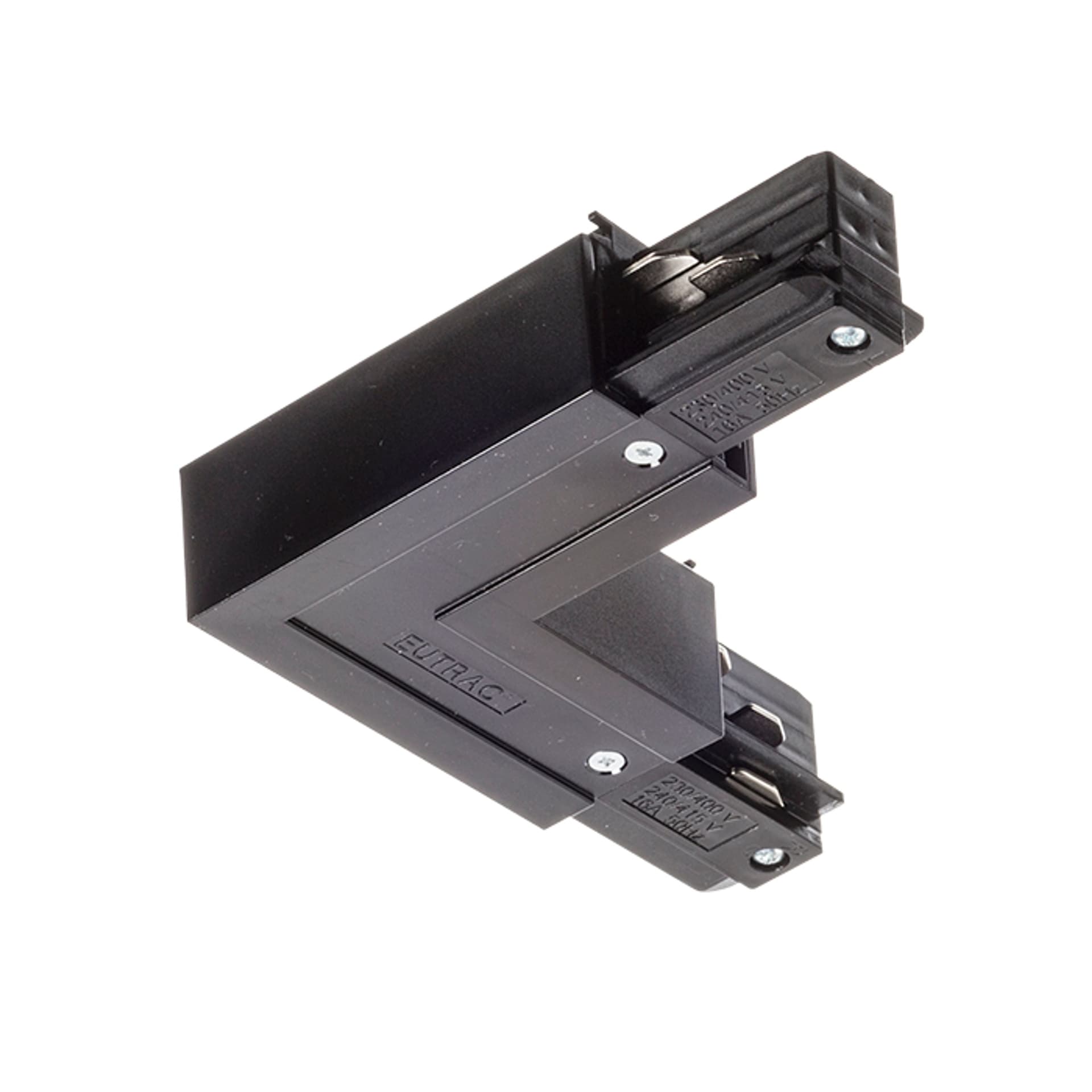 Conector interior Rendl, negru, pentru șine moderne